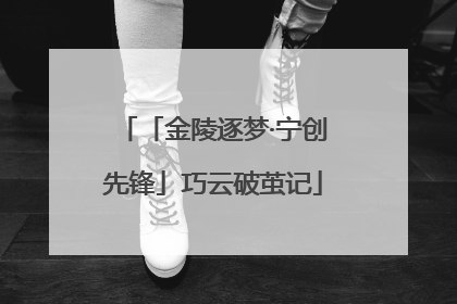 「金陵逐梦·宁创先锋」巧云破茧记
