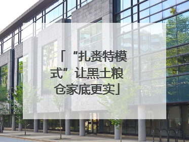 “扎赉特模式”让黑土粮仓家底更实