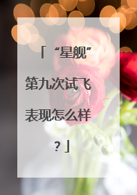 “星舰”第九次试飞表现怎么样？