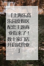 上海乐高乐园度假区配套主题商业街来了！数十家门店开启试营业