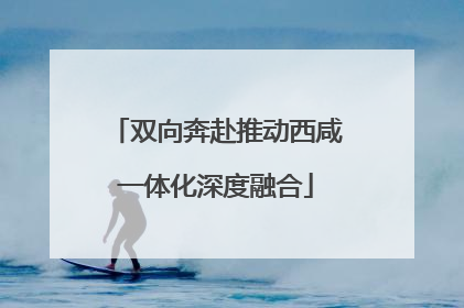 双向奔赴推动西咸一体化深度融合