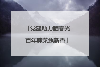党建助力晒春光 百年腌菜飘新香