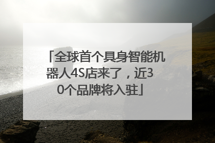 全球首个具身智能机器人4S店来了，近30个品牌将入驻
