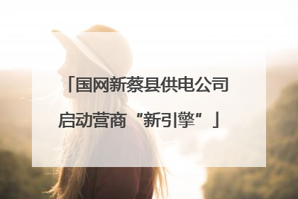 国网新蔡县供电公司启动营商“新引擎”
