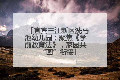 宜宾三江新区洗马池幼儿园：聚焦《学前教育法》，家园共“画”衔接