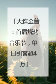 大连金普：首届烧烤音乐节，单日引客超4万