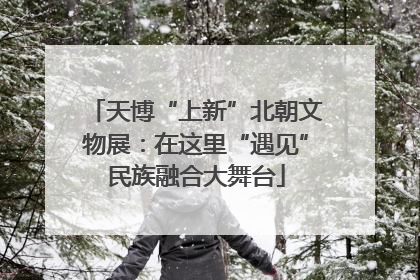 天博“上新”北朝文物展：在这里“遇见”民族融合大舞台