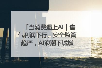 当消费遇上AI｜售气利润下行、安全监管趋严，AI浪潮下城燃企业如何破局