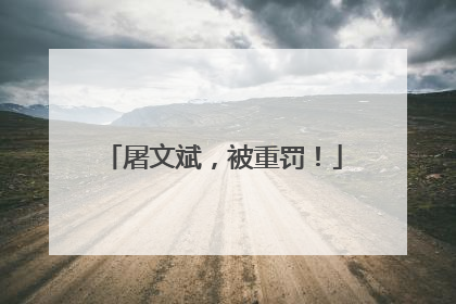 屠文斌，被重罚！