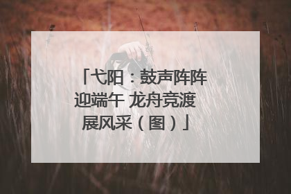 弋阳：鼓声阵阵迎端午 龙舟竞渡展风采（图）
