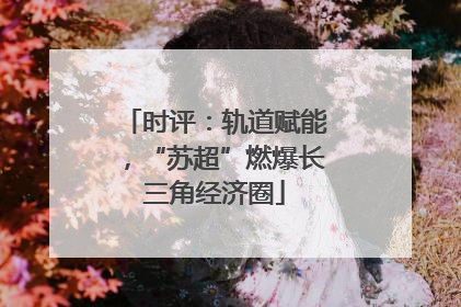 时评：轨道赋能，“苏超”燃爆长三角经济圈