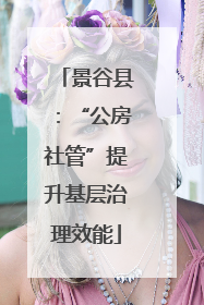 景谷县：“公房社管”提升基层治理效能