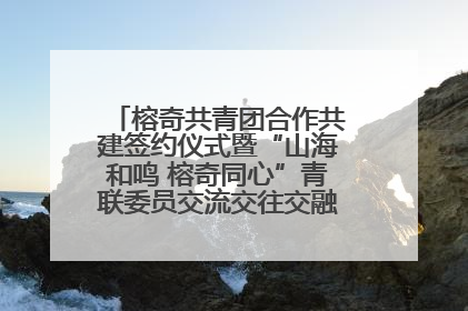 榕奇共青团合作共建签约仪式暨“山海和鸣 榕奇同心”青联委员交流交往交融活动在福州举行