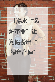 浠水“锅炉革命”让海鳗游出“绿色产值”