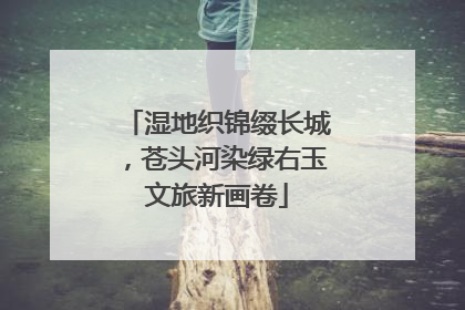 湿地织锦缀长城，苍头河染绿右玉文旅新画卷
