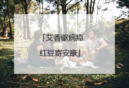 艾香驱病瘴 红豆寄安康