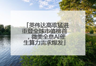 英伟达高歌猛进重登全球市值榜首，微美全息AI催生算力需求爆发