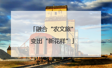 融合“农文旅” 变出“新花样”