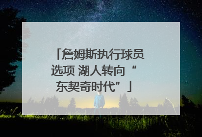 詹姆斯执行球员选项 湖人转向“东契奇时代”