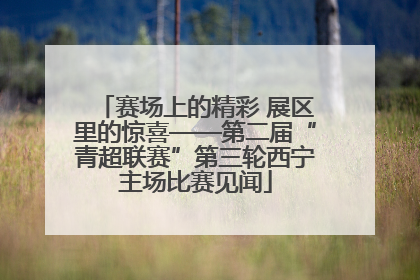 赛场上的精彩 展区里的惊喜——第二届“青超联赛”第三轮西宁主场比赛见闻