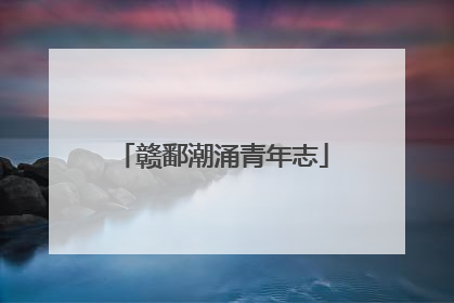赣鄱潮涌青年志