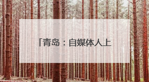 青岛：自媒体人上岗自治，激活行业规范发展新动能