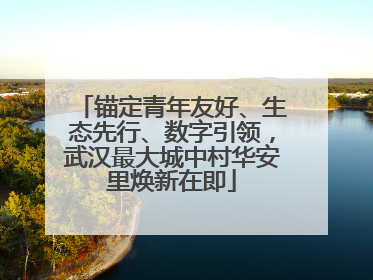 锚定青年友好、生态先行、数字引领，武汉最大城中村华安里焕新在即