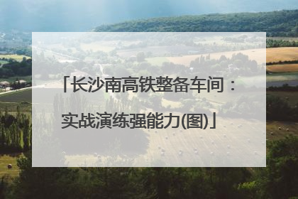 长沙南高铁整备车间:实战演练强能力(图)