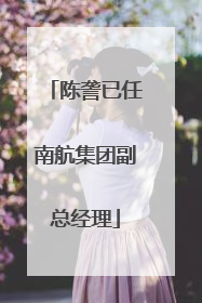 陈詟已任南航集团副总经理