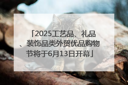 2025工艺品、礼品、装饰品类外贸优品购物节将于6月13日开幕
