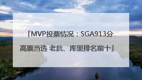 MVP投票情况：SGA913分高票当选 老詹、库里排名前十